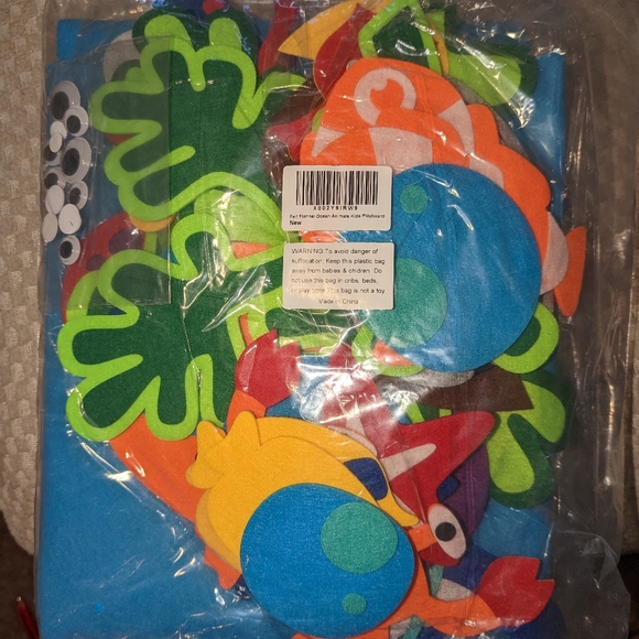Crafty Toys felt flannel ocean animals play stick boards 2 of them for sale! - Picture 2 of 2
